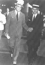 J Edgar Hoover and Melvin Purvis
