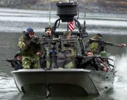 Navy SEALs in action