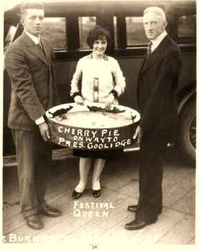 1926 Cherry Festival Queen Charlotte Kearns
